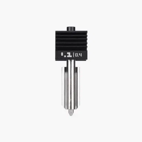 Bambu Lab HOTEND COM BICO DE AÇO TEMPERADO-0,4 MM-H2D