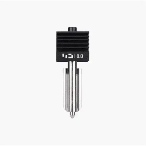 Bambu Lab HOTEND COM BICO DE AÇO TEMPERADO - 0,8 MM H2D