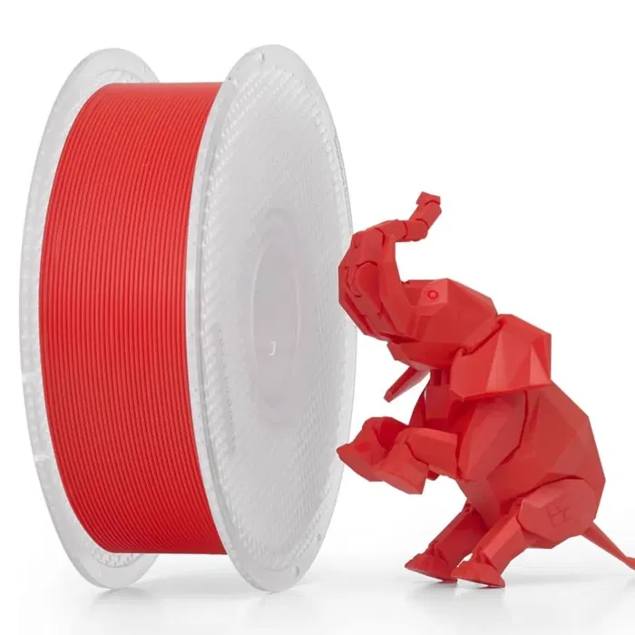 Bambu Lab PLA BASIC - VERMELHO - COM CARRETEL BAMBULAB