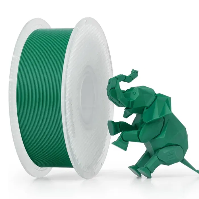 Bambu Lab PLA BASIC - VERDE VISCO C/ CARRETEL BAMBULAB