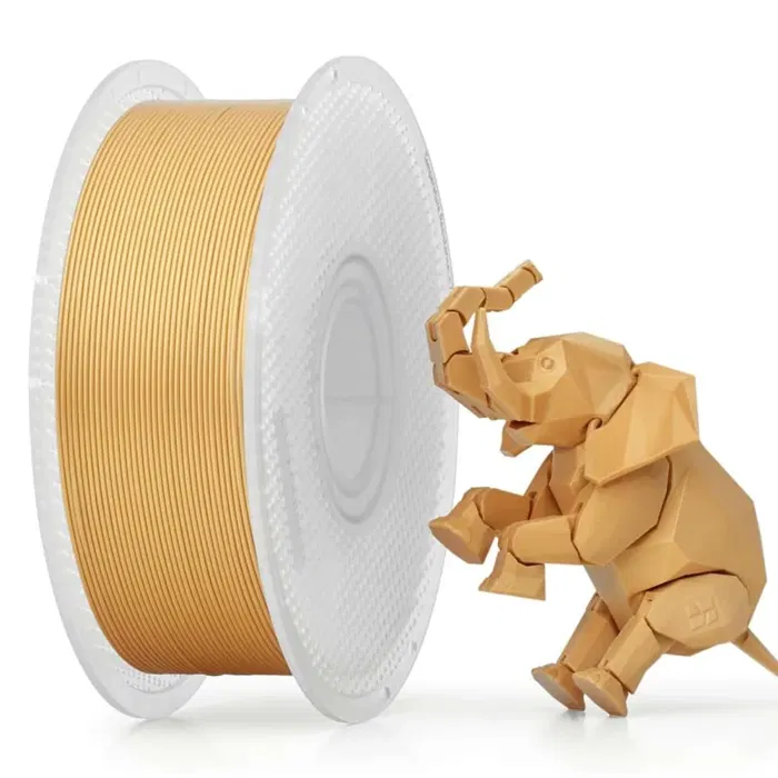 Bambu Lab PLA BASICO - DOURADO - COM CARRETEL BAMBULAB