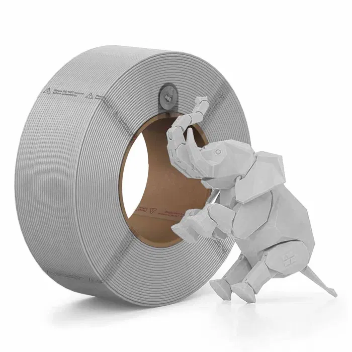 Bambu Lab REFILL FILAMENTO PLA CINZA CLARO 1KG 1.75MM BAMBULAB
