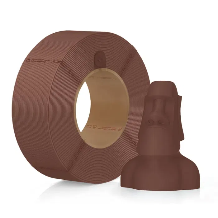 Bambu Lab REFILL FILAMENTO PLA FOSCO MARROM ESCURO 1KG 1.75MM BAMBULAB