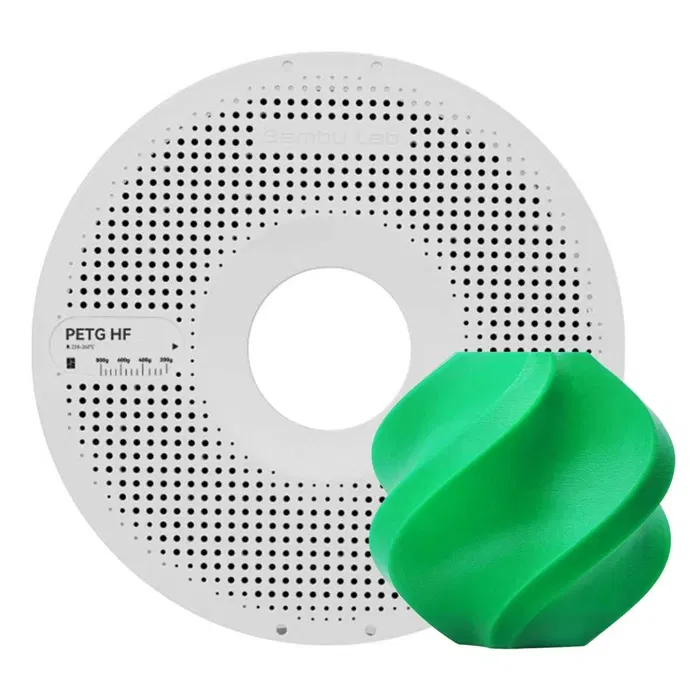 Bambu Lab PETG HF - VERDE - COM CARRETEL BAMBULAB