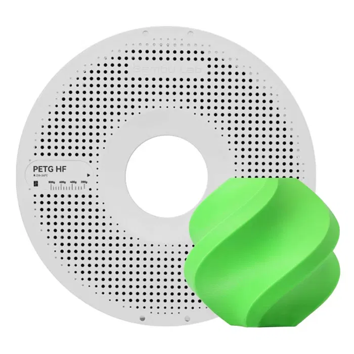 Bambu Lab PETG HF - VERDE LIMAO - COM CARRETEL BAMBULAB