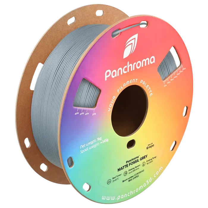 Polymaker PANCHROMA PLA MATTE CINZA FÓSSIL