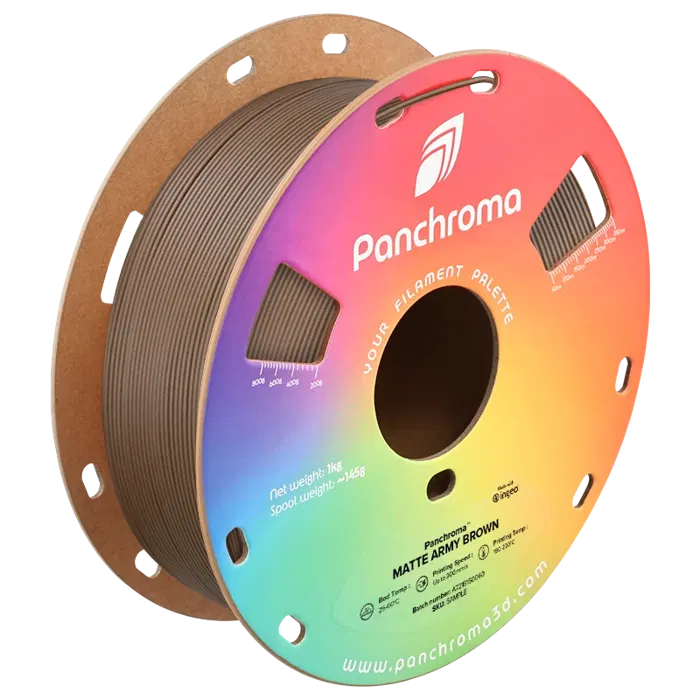 Polymaker PANCHROMA PLA MATTE MARROM MILITAR