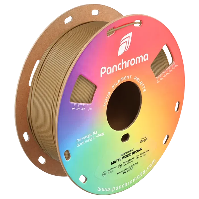 Polymaker PANCHROMA PLA MATTE MARROM MADEIRA