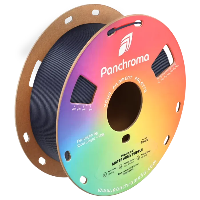 Polymaker PANCHROMA PLA MATTE ROXO MILITAR