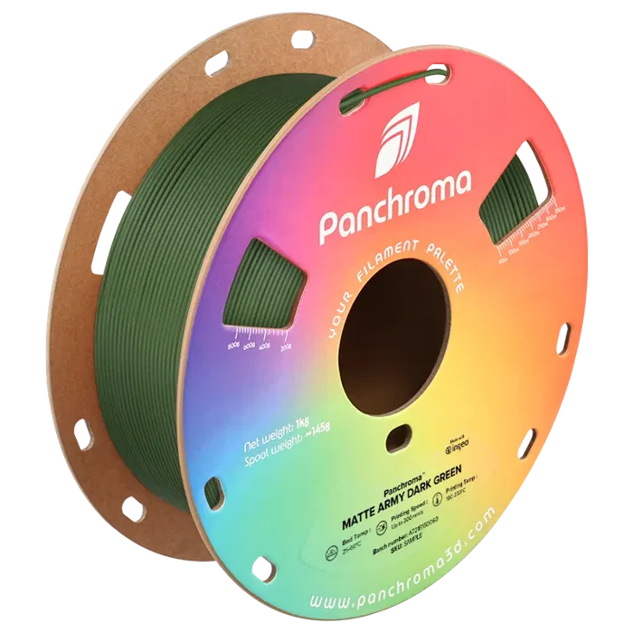 Polymaker PANCHROMA PLA MATTE VERDE ESCURO MILITAR