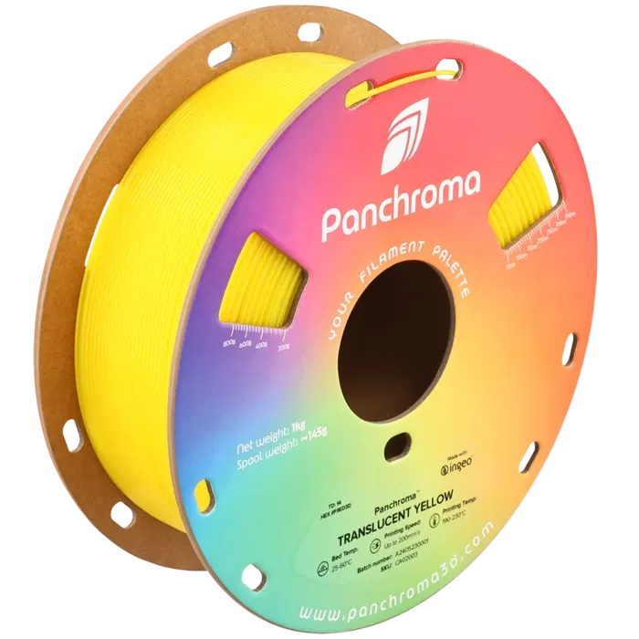 Polymaker PANCHROMA PLA TRANSLUCENT AMARELO