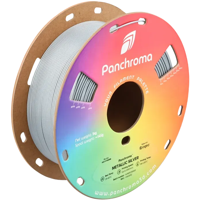Polymaker PANCHROMA PLA METALLIC PRATA